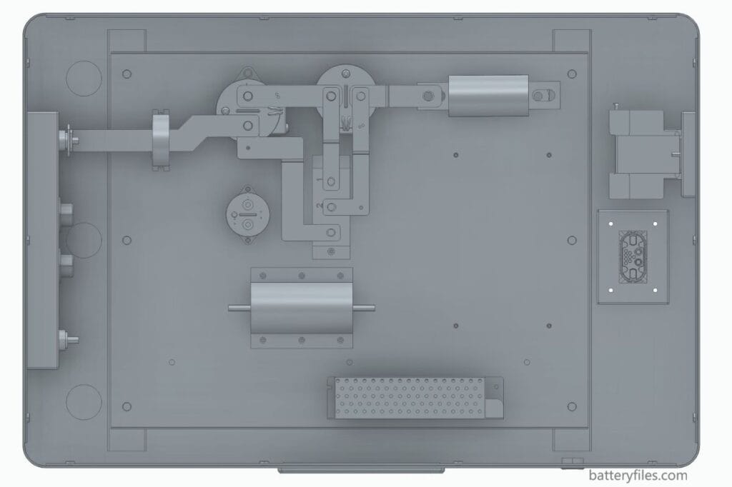 51.2V100Ah LFP Air-cooled Stackable Residential ESS 3D CAD Step File BMS