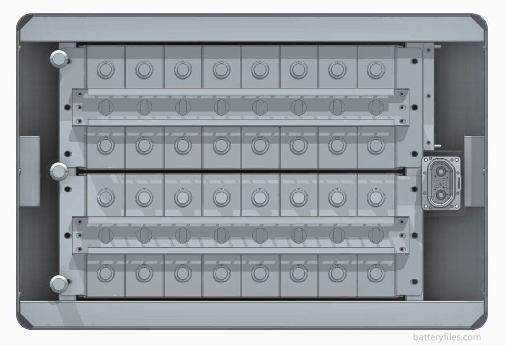 51.2V100Ah LFP Air-cooled Stackable Residential ESS 3D CAD Step File Module (2)
